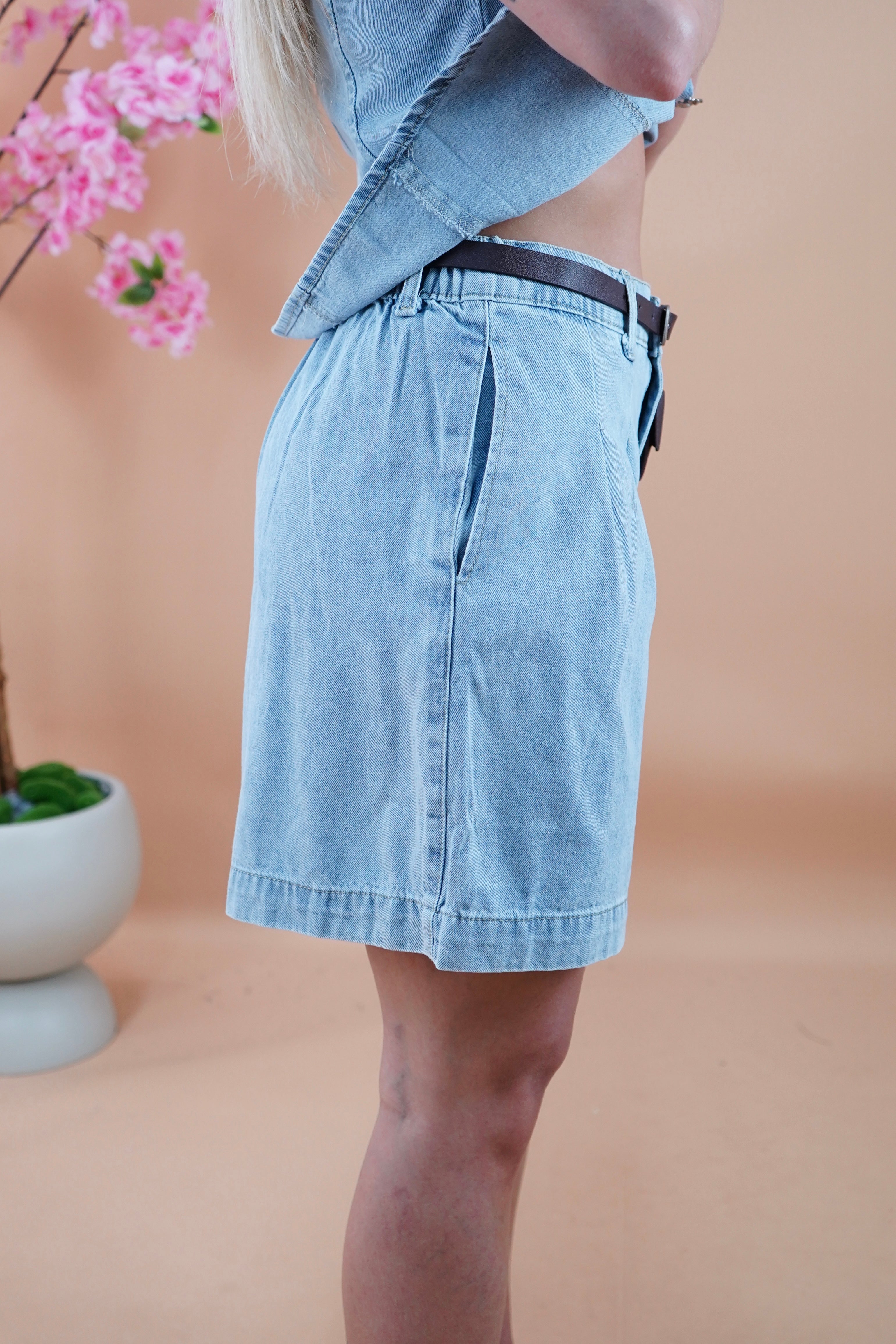 COORDINATO ANNA DENIM CHIARO
