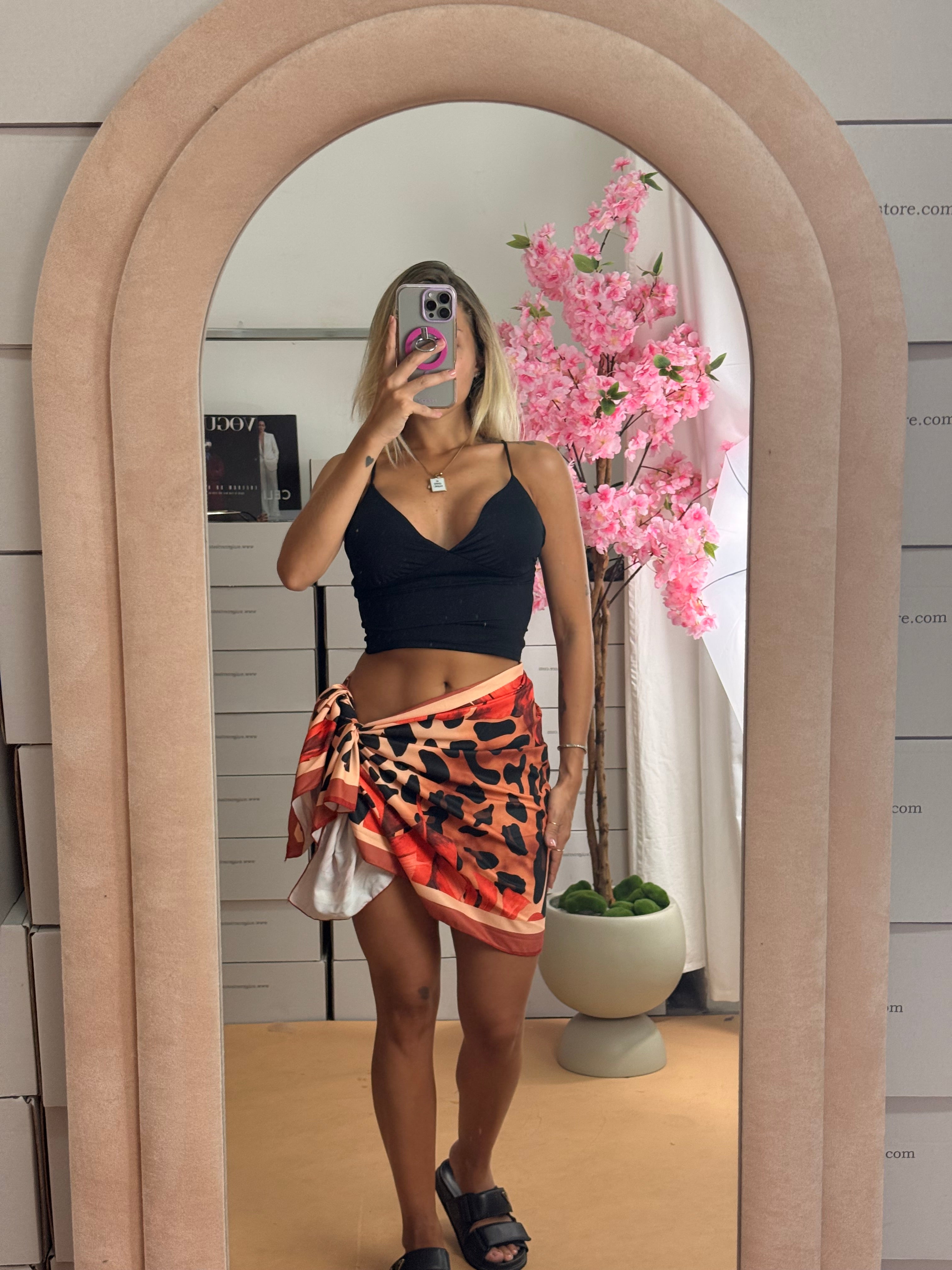 PAREO CORTO ANIMALIER