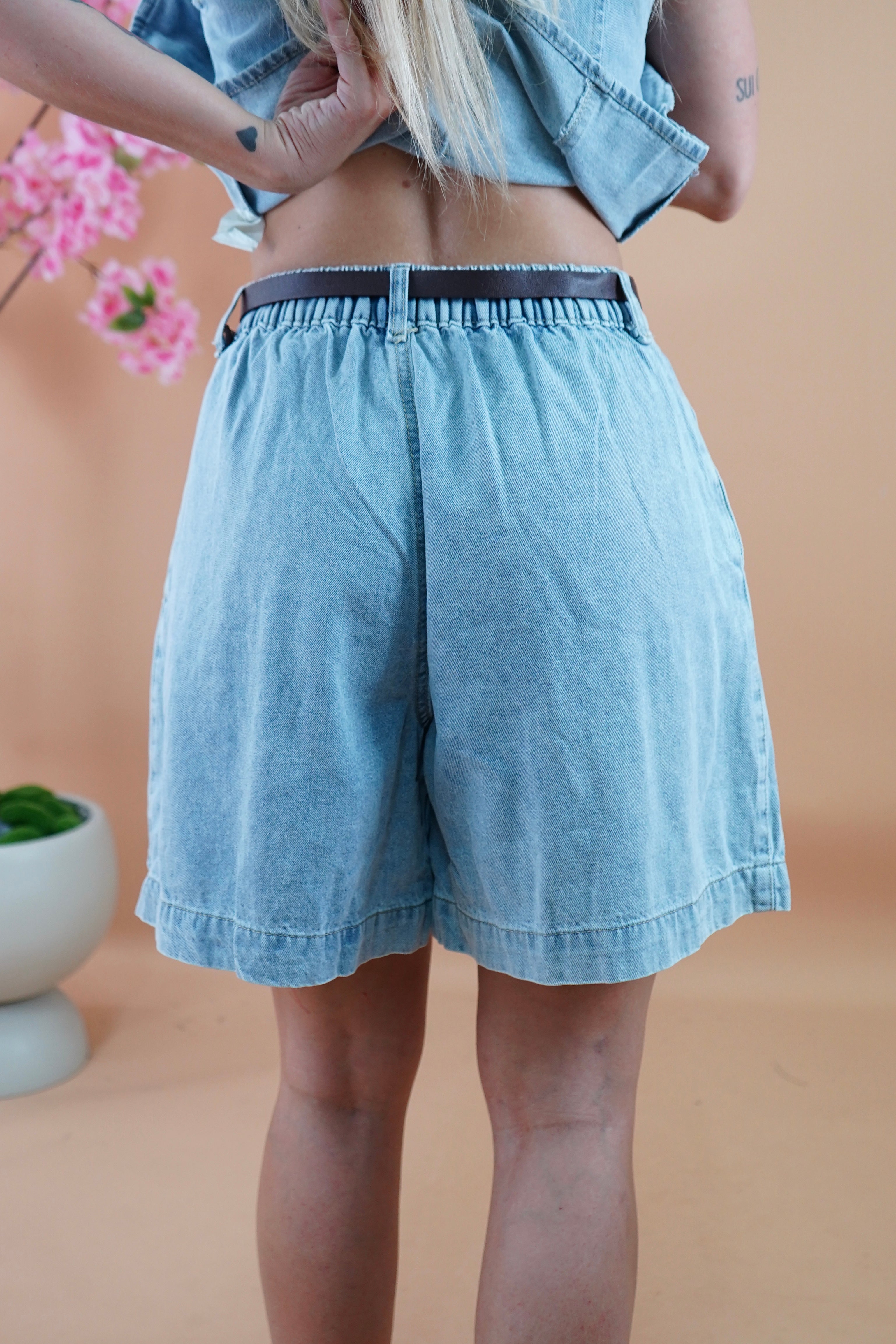 COORDINATO ANNA DENIM CHIARO