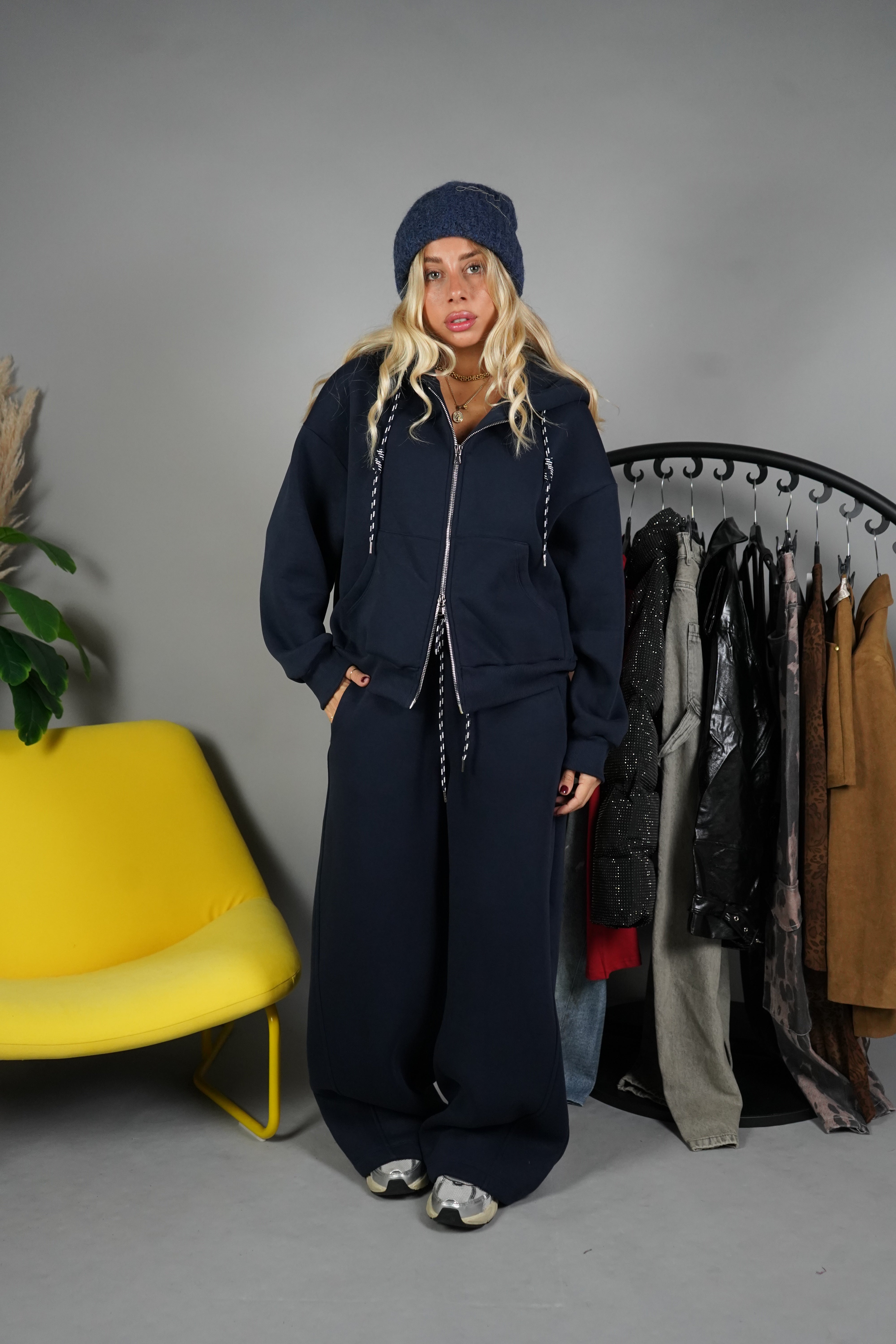 COORDINATO TUTA LUMINA BLU