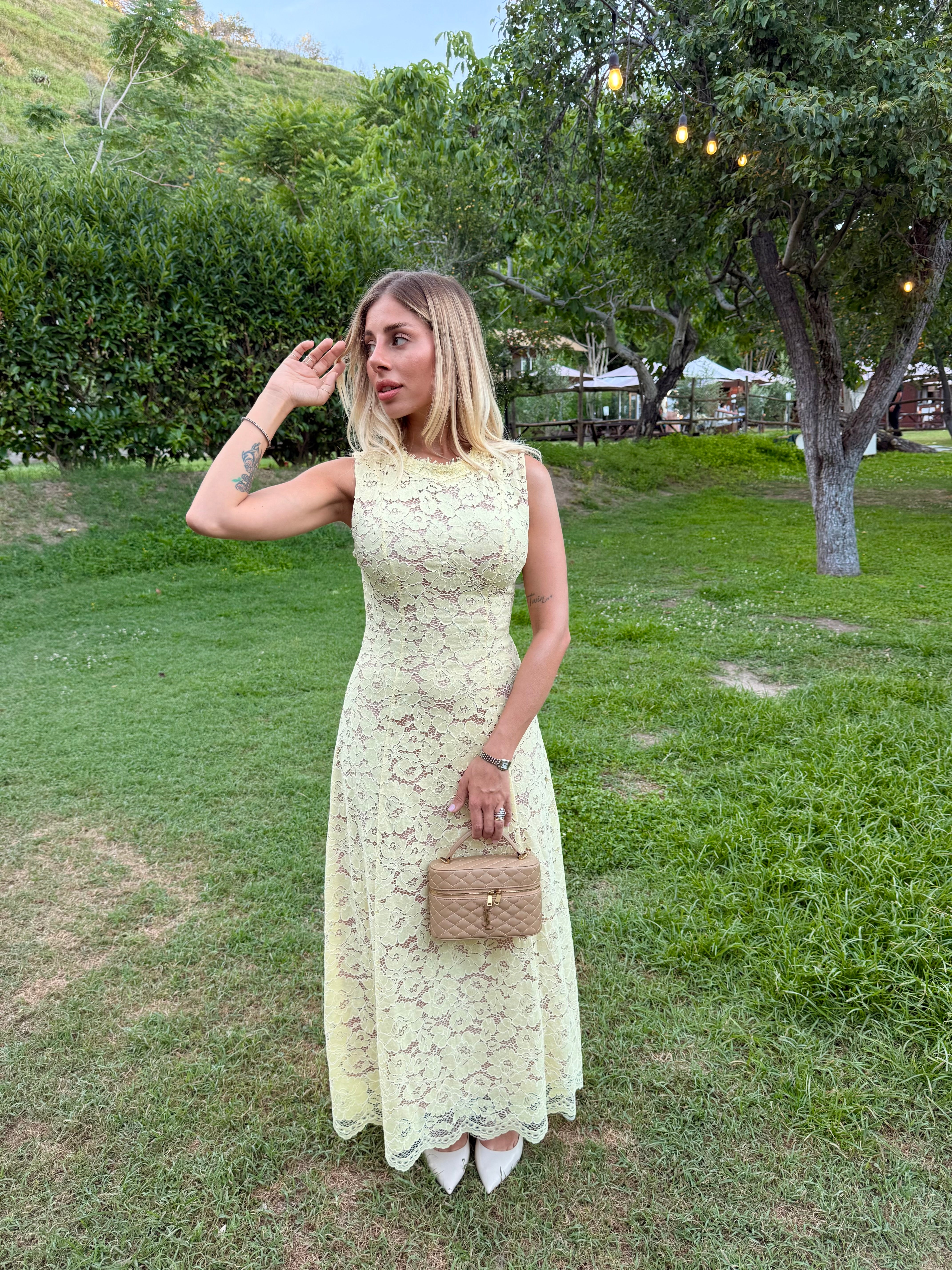 LONG DRESS PROMISE GIALLO