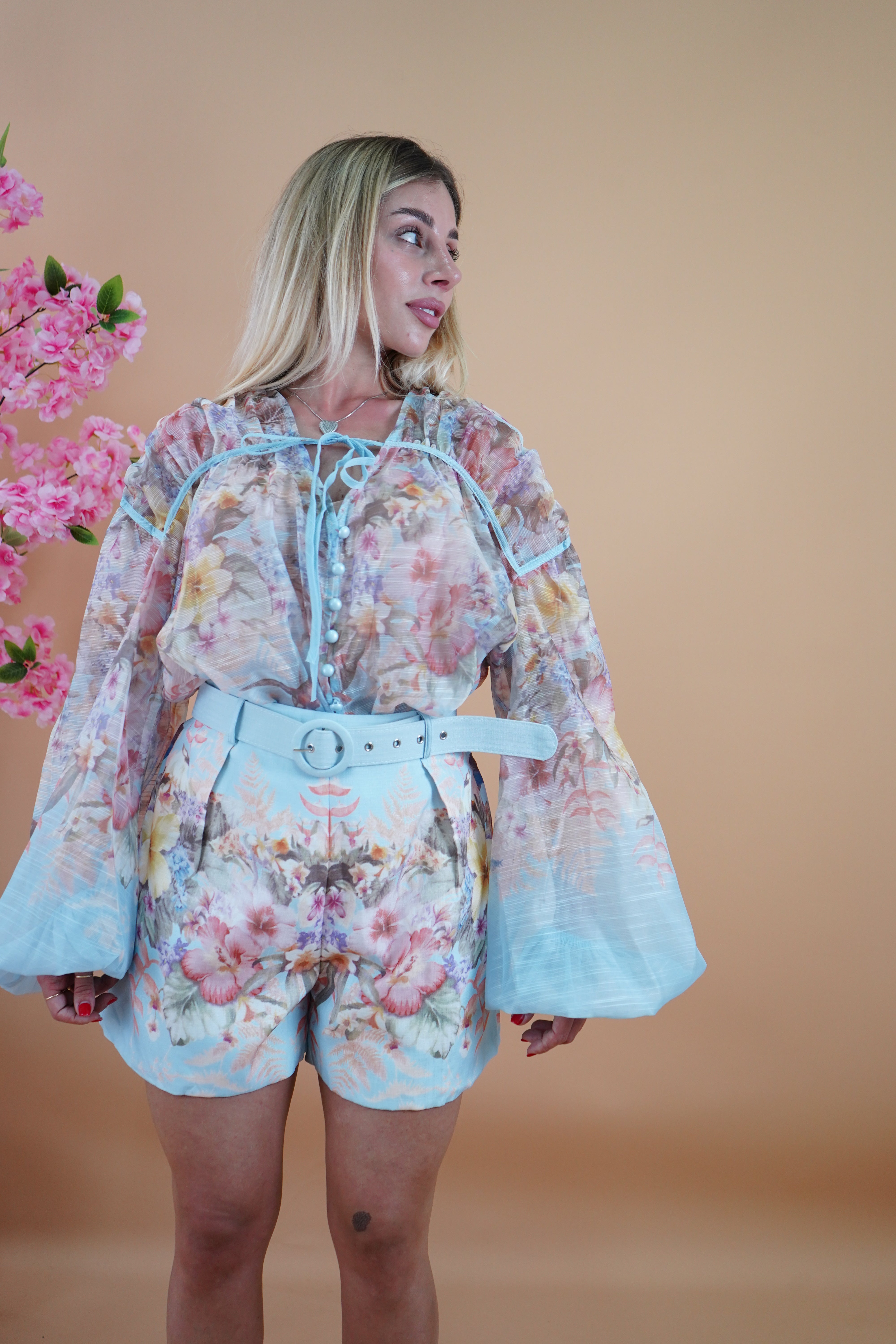 COORDINATO VALERIA AZZURRO