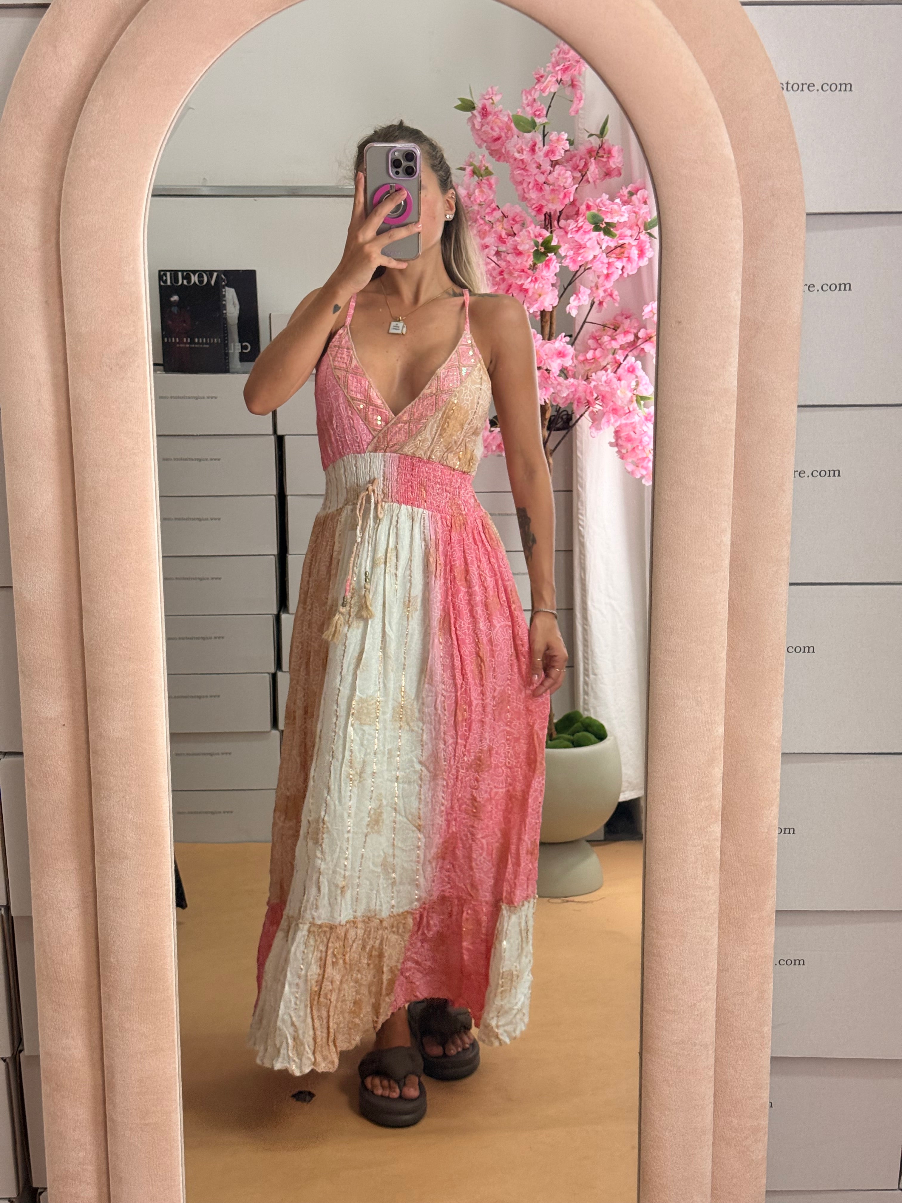 DRESS PASTELLI ROSA