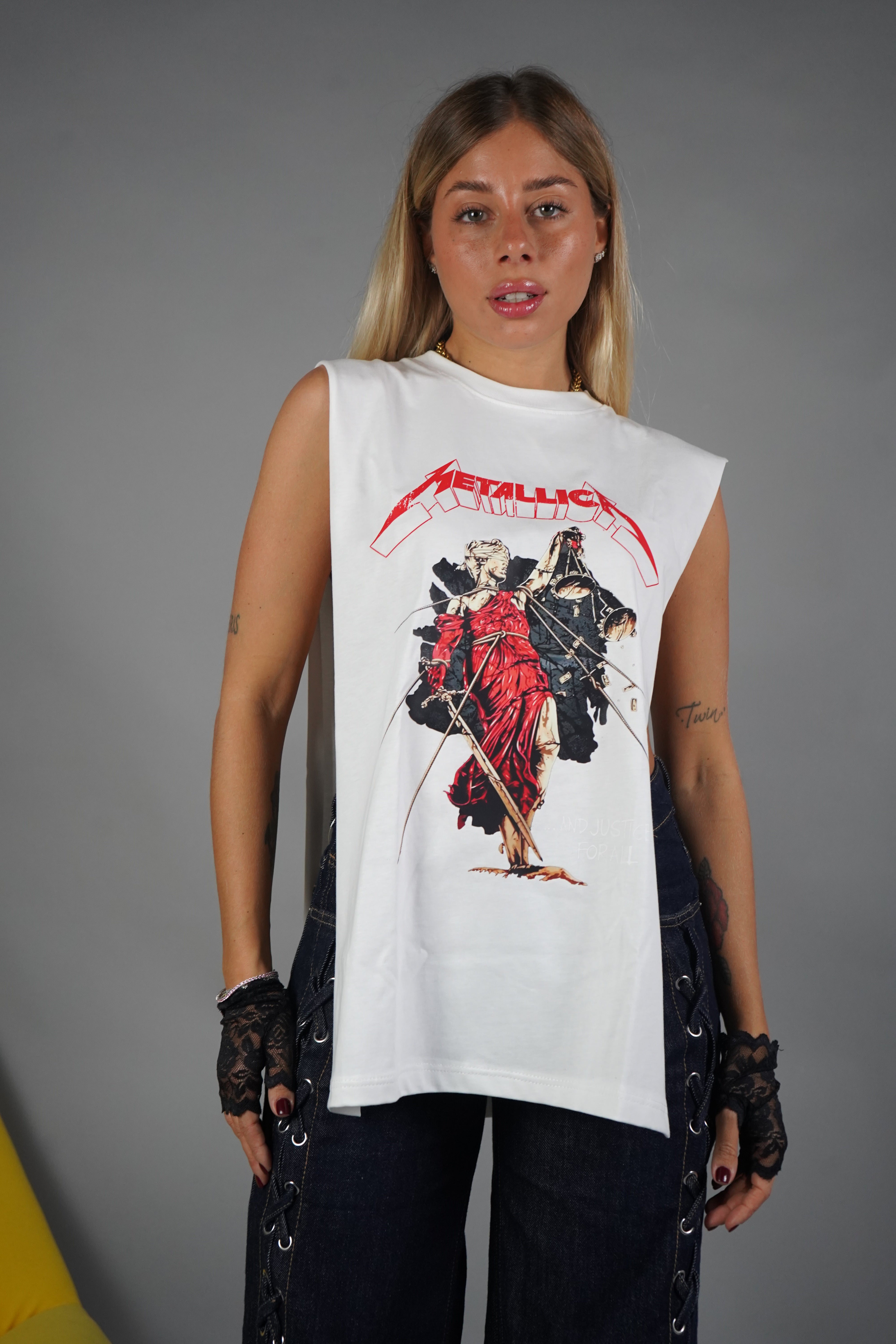 MAGLIA PONCHO METALLICA
