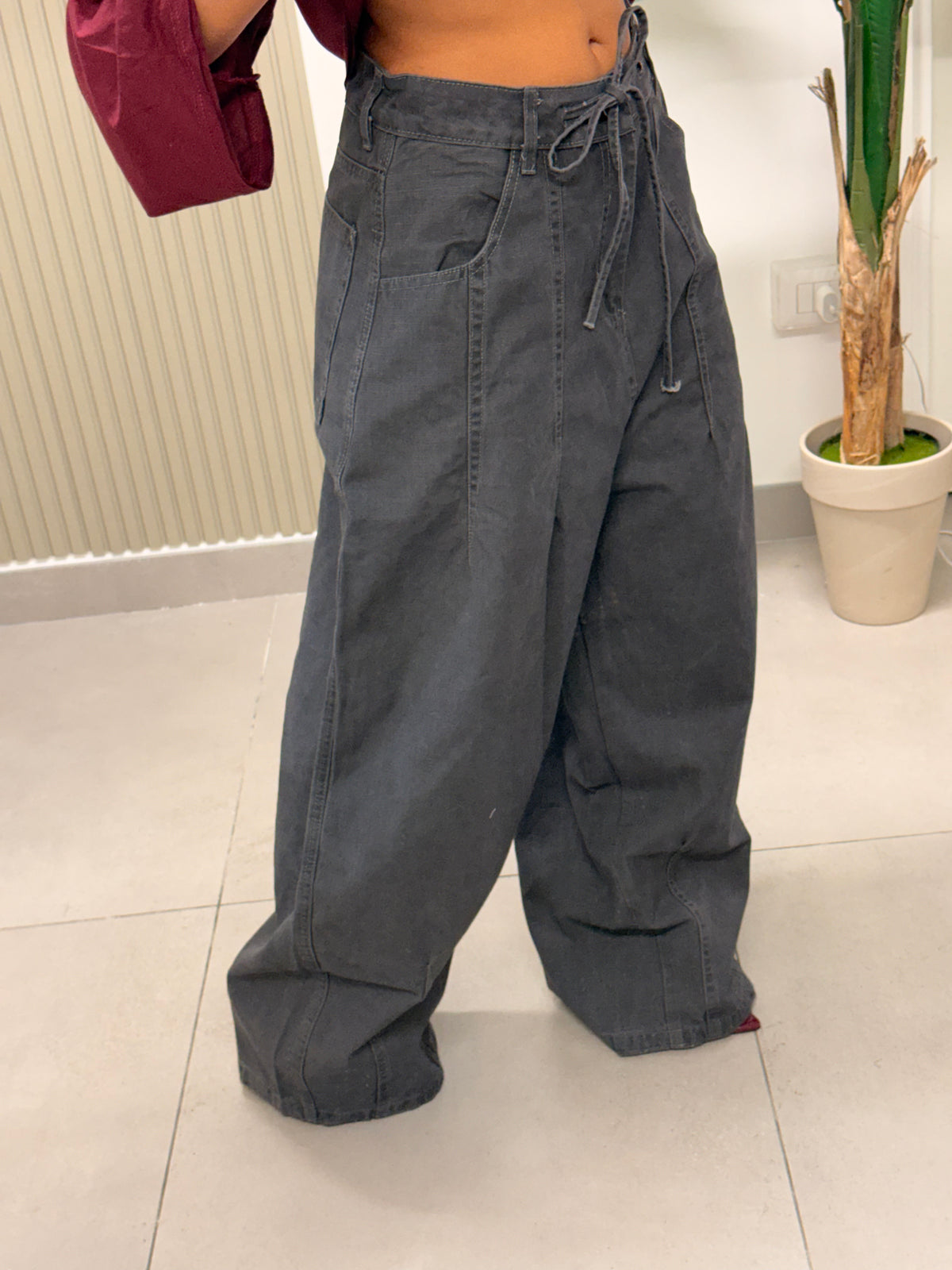 JEANS FEDERICA GRIGIO