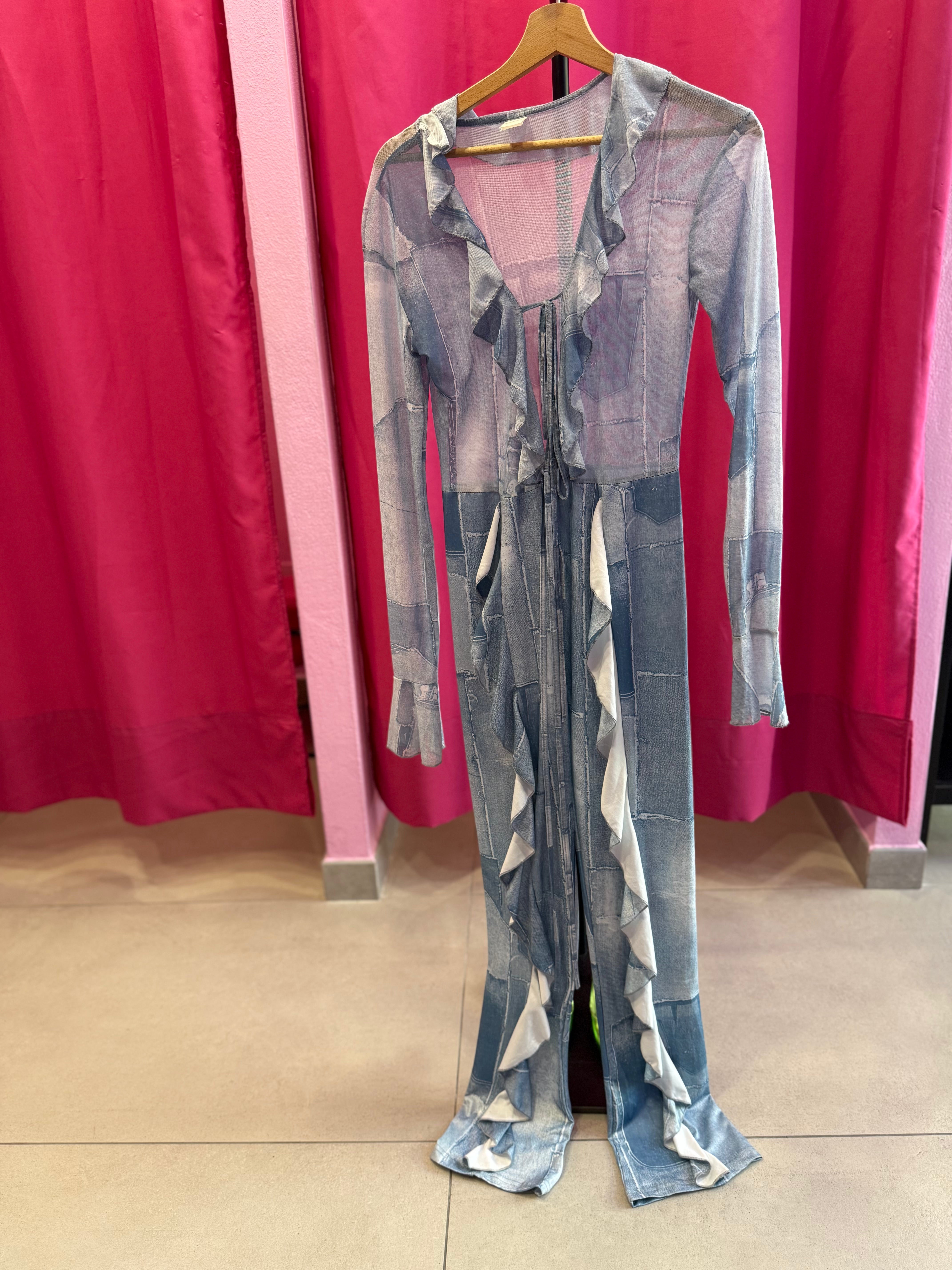 JUMPSUIT EFFETTO DENIM