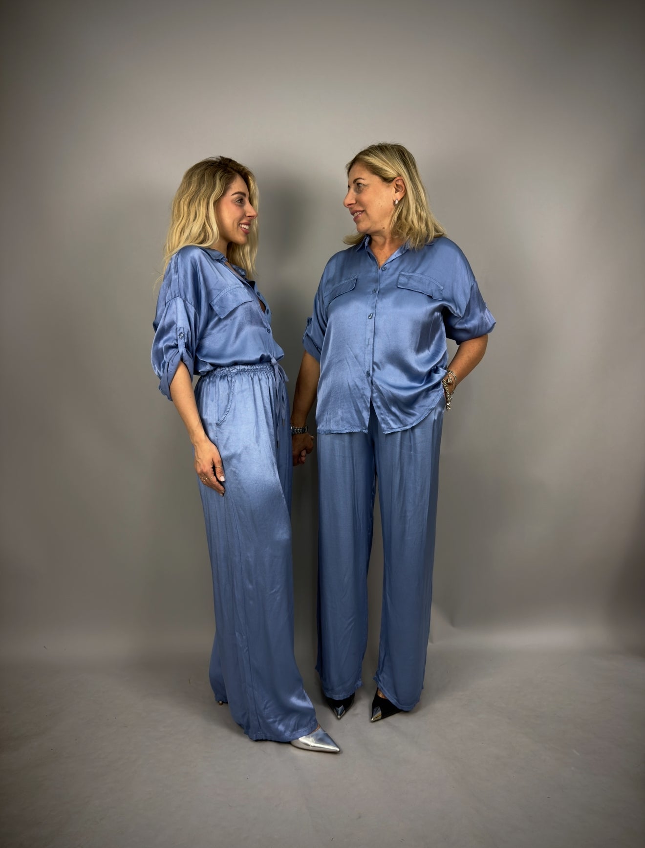 COORDINATO MOM INDACO