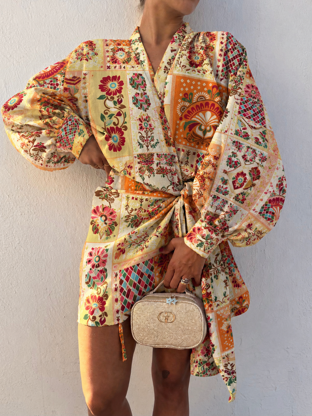 DRESS MYKONOS ARANCIONE