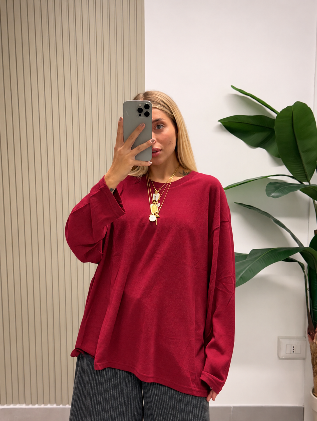 T-SHIRT EVERYDAY ROSSO FRAGOLA