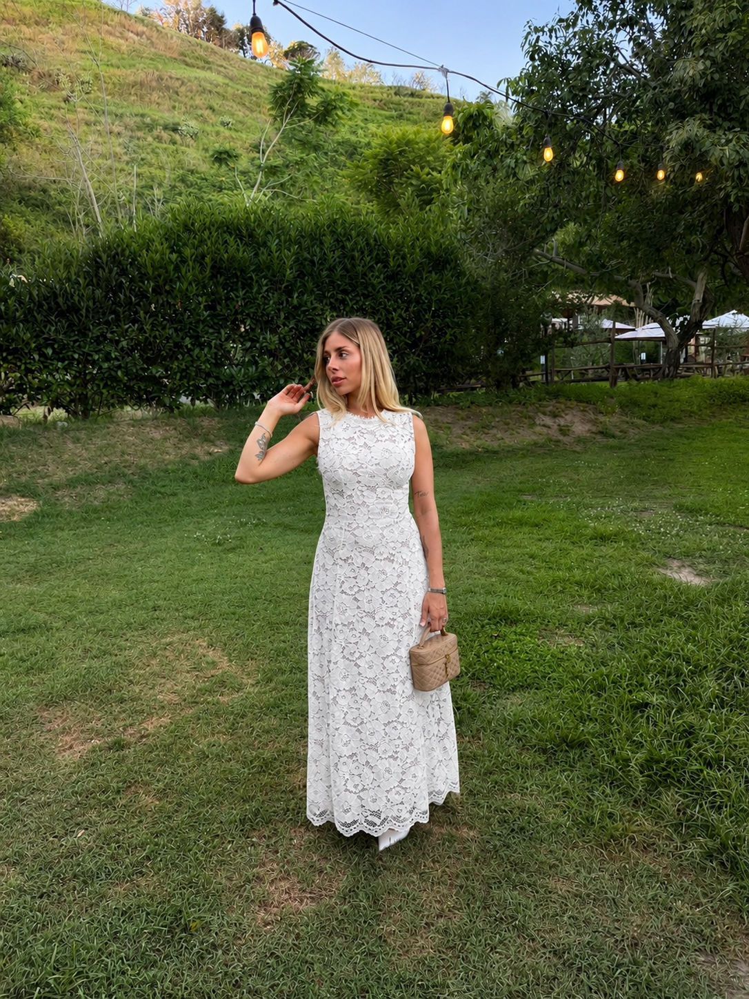 LONG DRESS PROMISE BIANCO