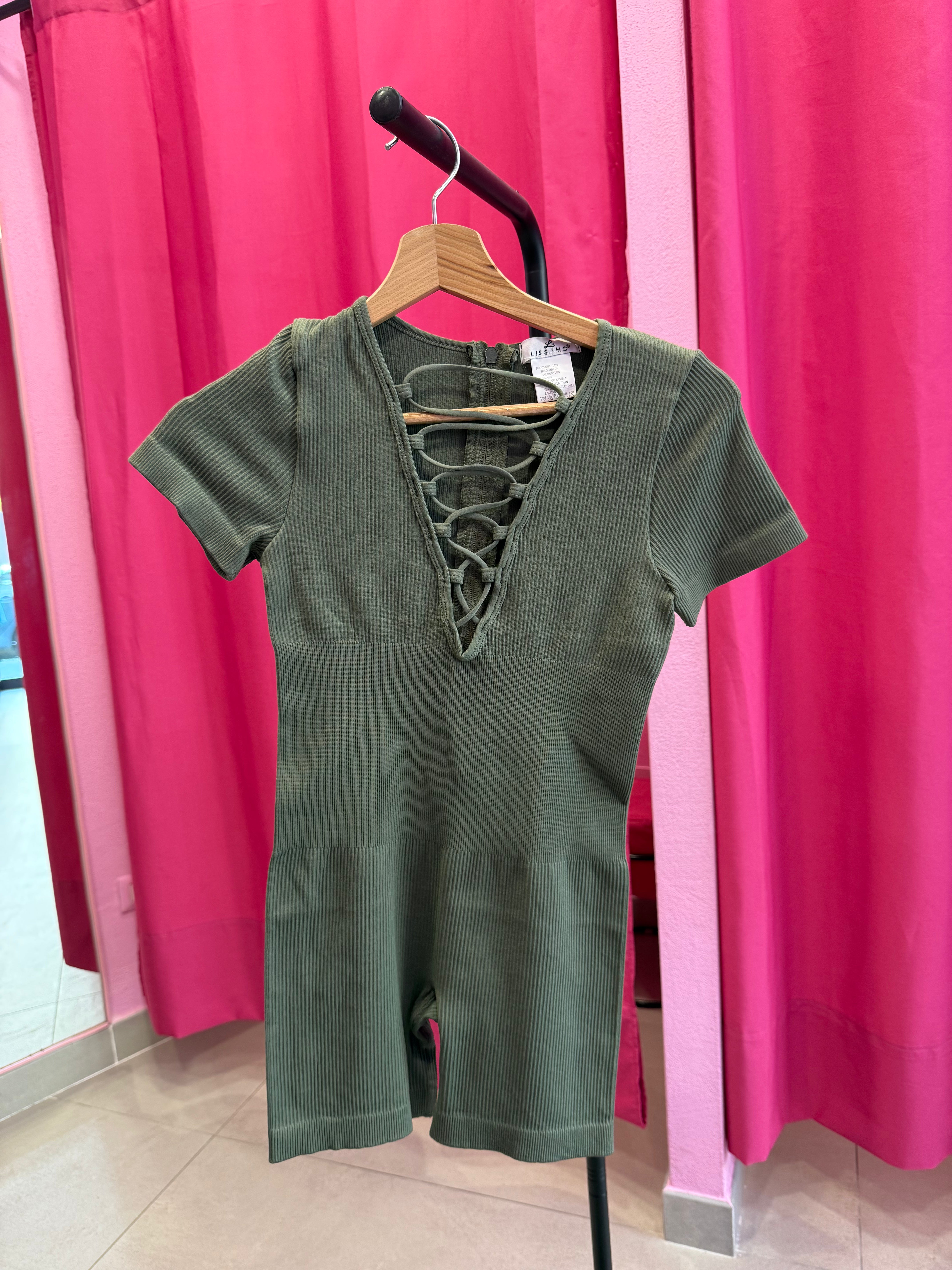 MINI JUMPSUIT VERDE