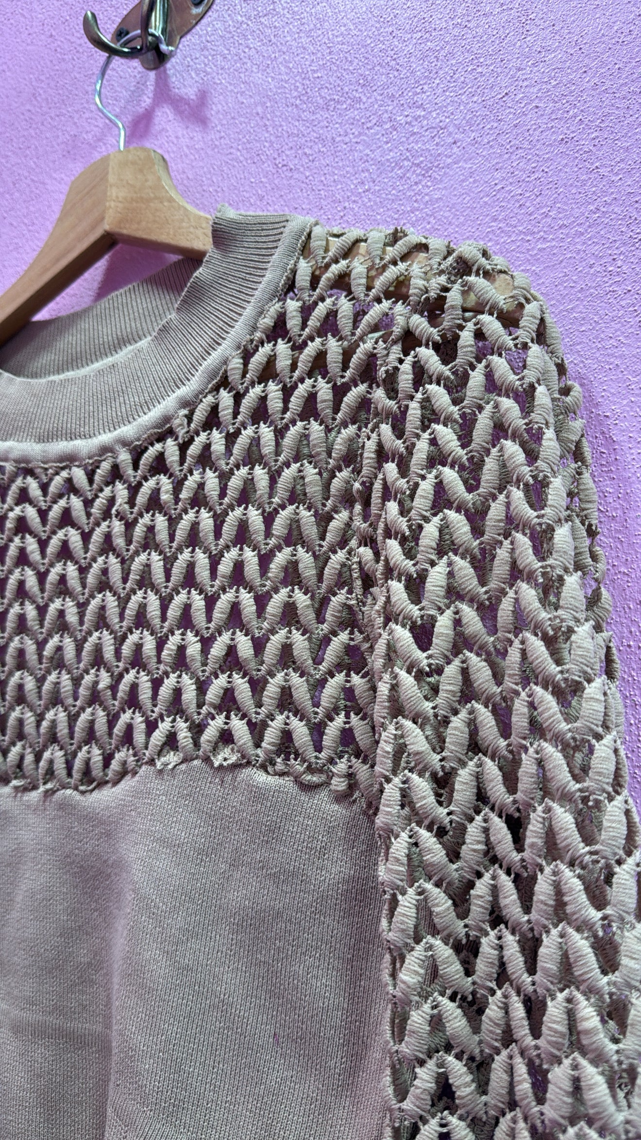 MAGLIA COSTINA TRAFORATA
