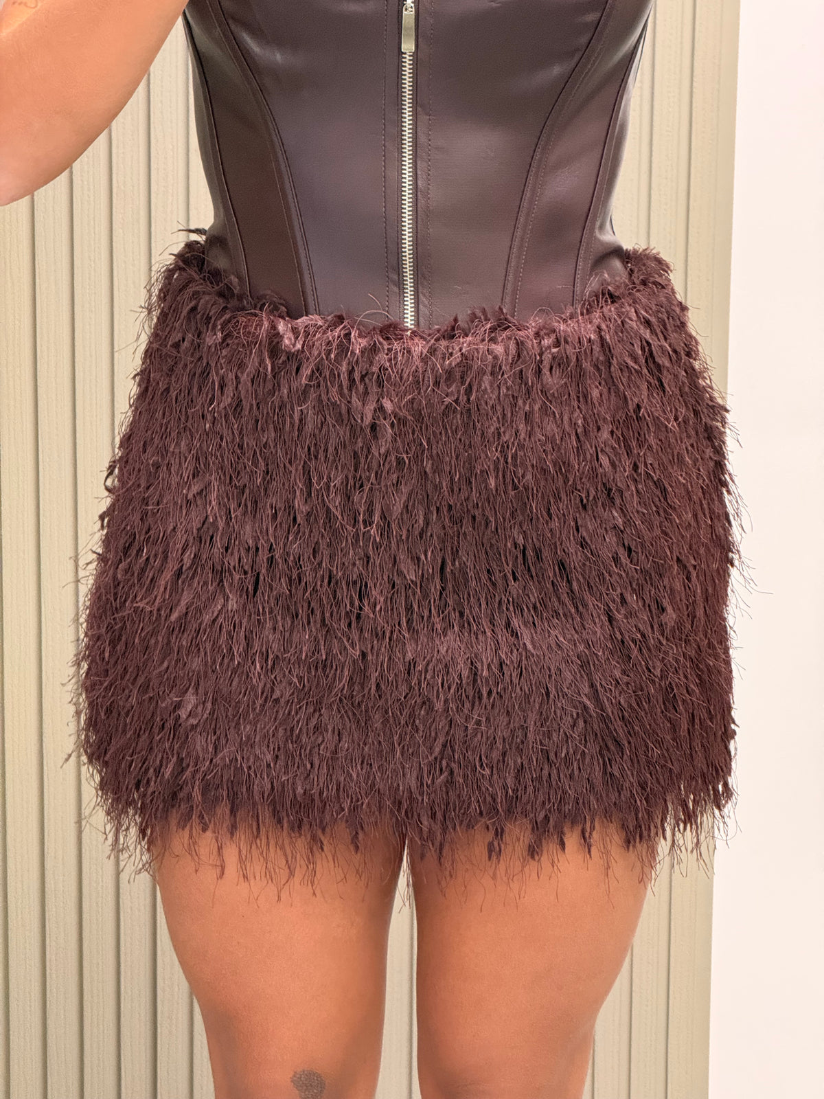 PANTAGONNA PIUME BORDEAUX